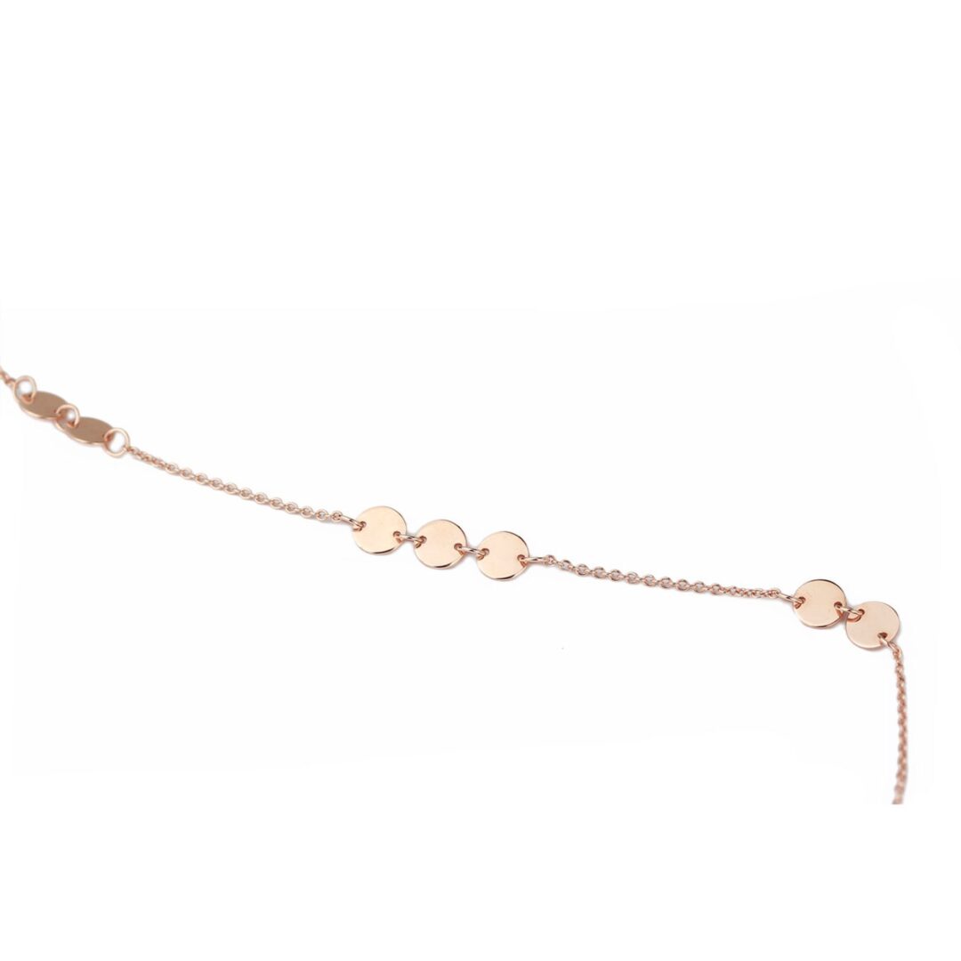 Collier en or rose 18 K