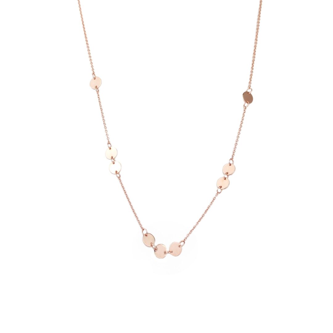 Collier en or rose 18 K