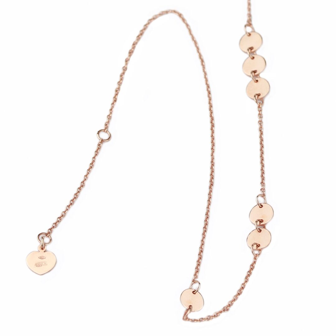 Collier en or rose 18 K